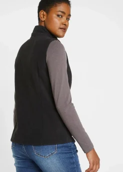 Fleece-Weste mit Taschen