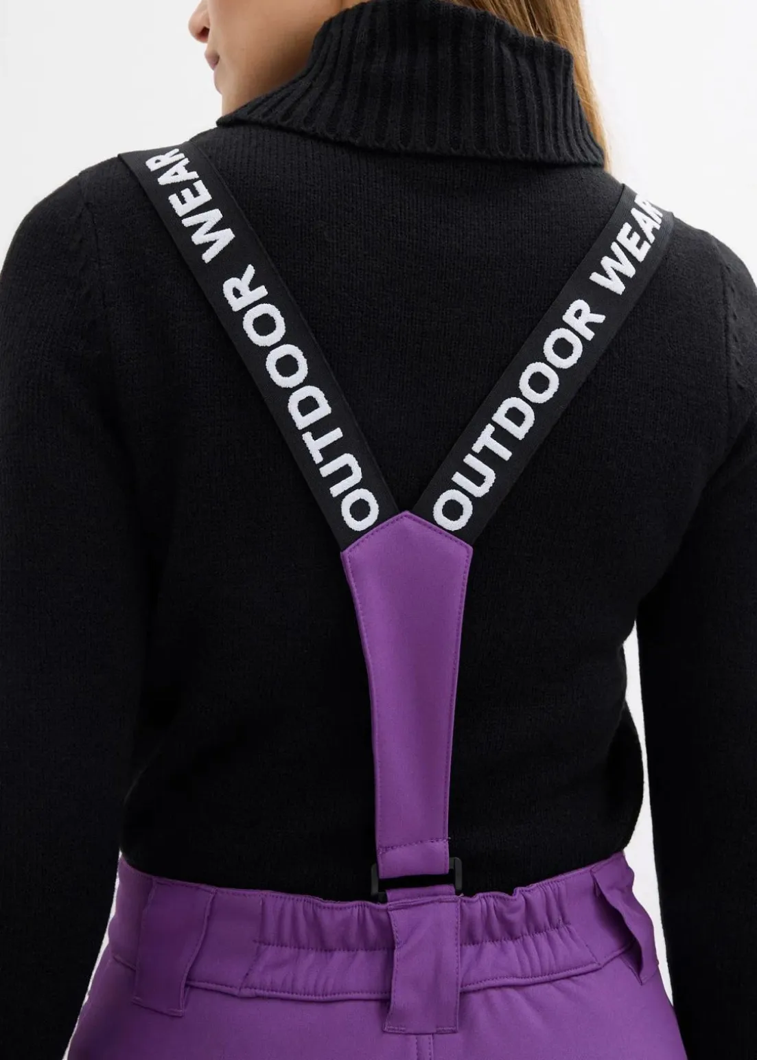 Funktionshose aus Softshell mit Stretch, wasserabweisend