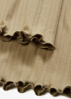 Geripptes Langarmshirt