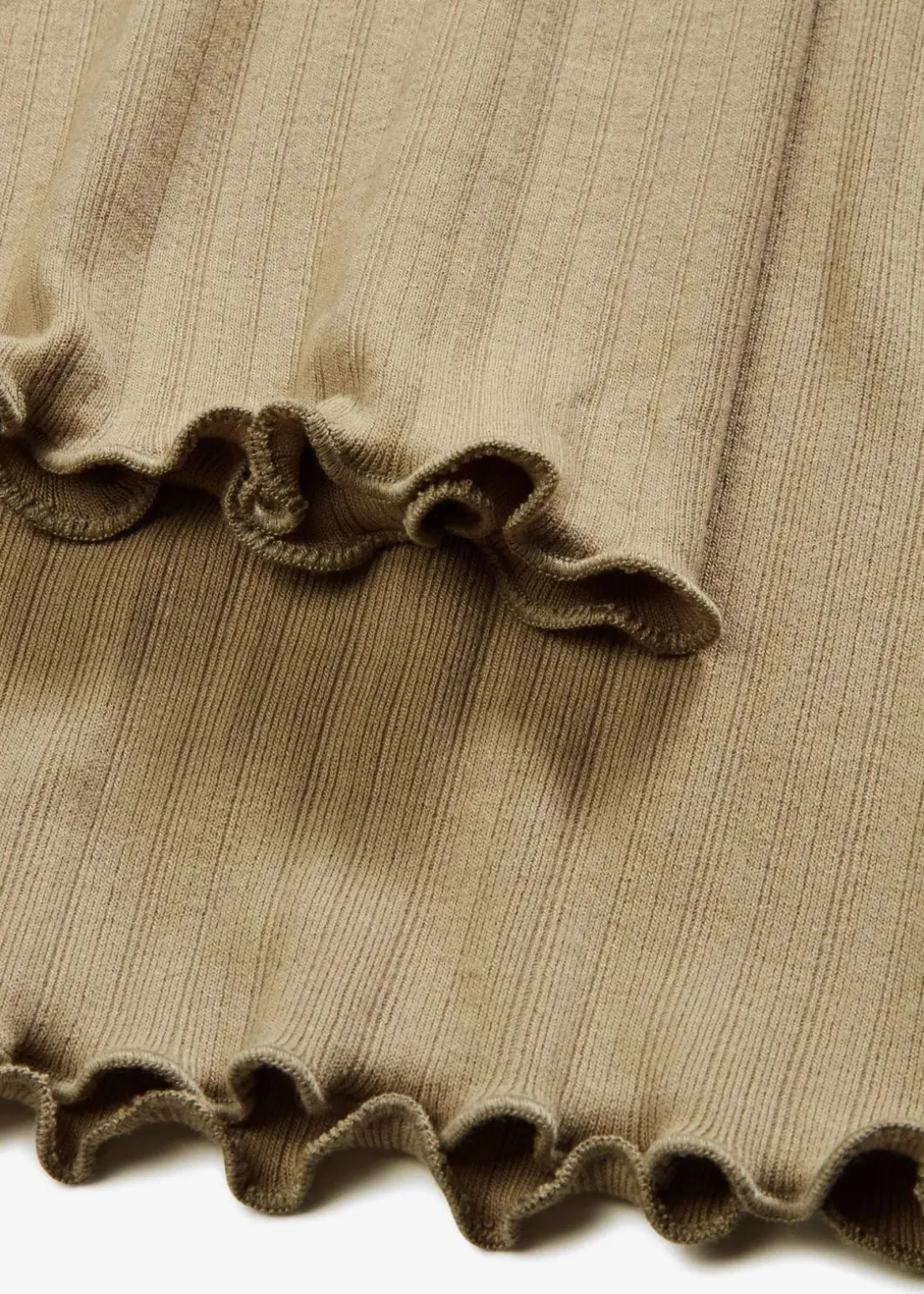 Geripptes Langarmshirt