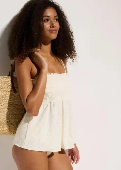 Gesmokter Tankini (2-tlg.Set)