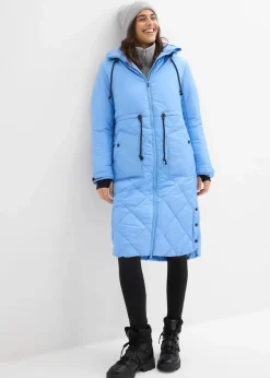 Gesteppter Funktions-Mantel mit reflektierenden Details