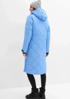 Gesteppter Funktions-Mantel mit reflektierenden Details