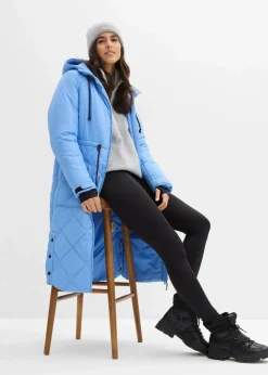 Gesteppter Funktions-Mantel mit reflektierenden Details