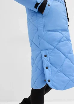 Gesteppter Funktions-Mantel mit reflektierenden Details