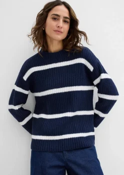 Gestreifter Pullover