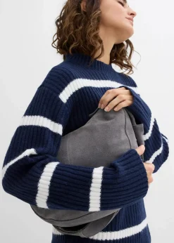 Gestreifter Pullover