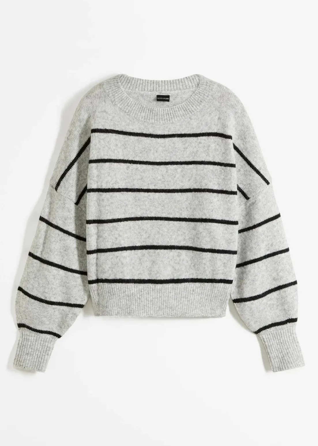 Gestreifter Pullover im Oversized Fit