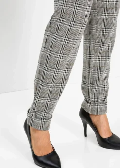 Glencheck-Schlupfhose