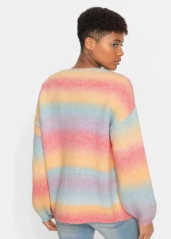 Grobstrickjacke aus weichem Woll-Mix