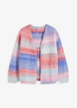 Grobstrickjacke aus weichem Woll-Mix