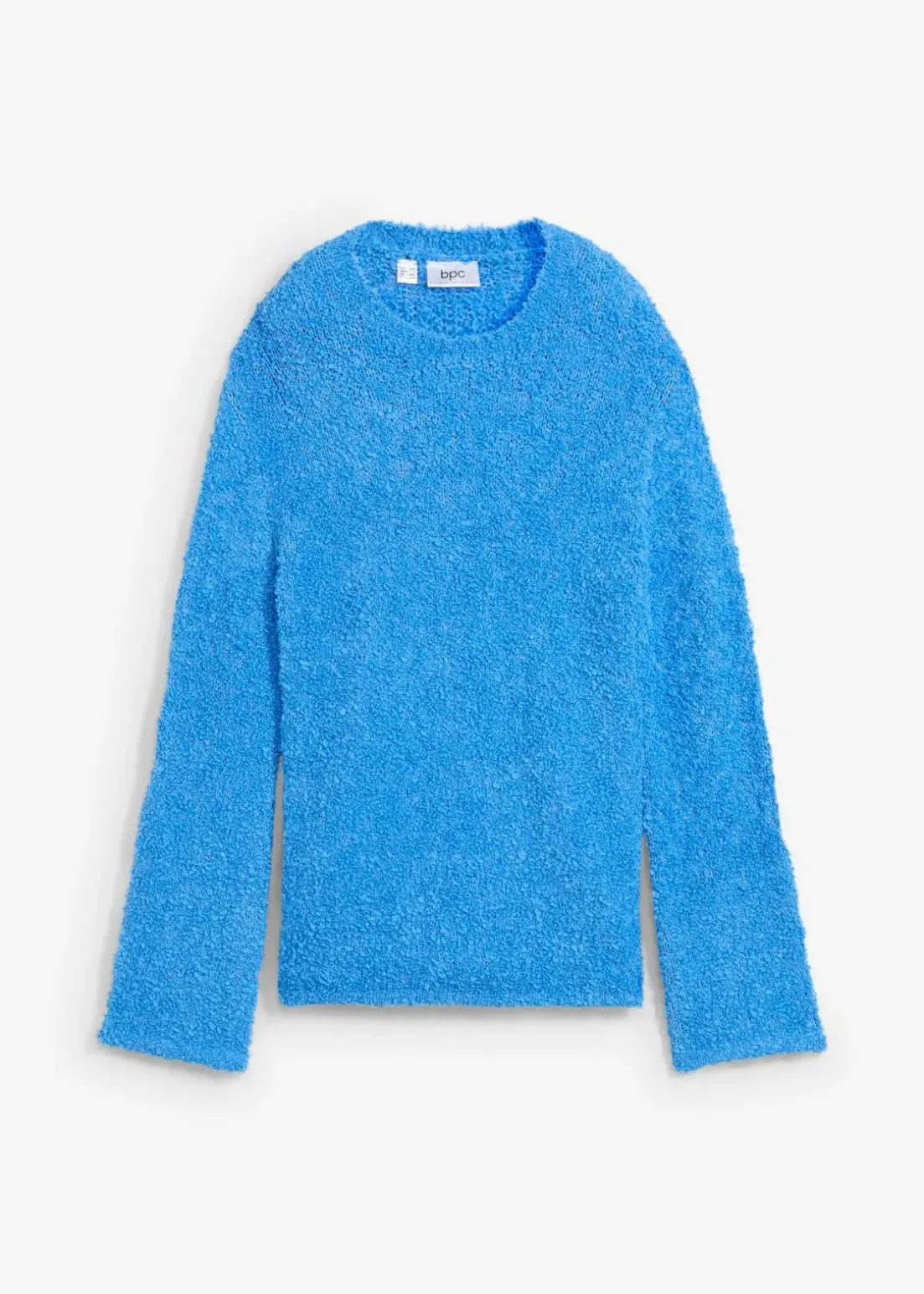 Grobstrick-Pullover aus kuscheligem Bouclé