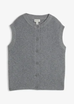 Grobstrick-Pullunder