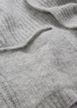 Grobstrickweste mit Alpakawolle