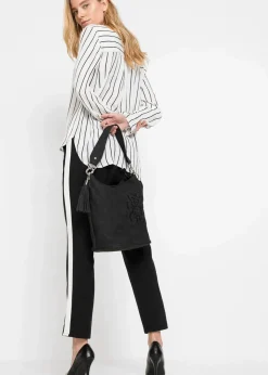 Handtasche mit Stickerei