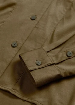 Hemdbluse aus fließendem Satin