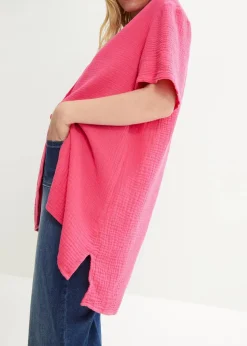 Hemdbluse aus Musselin