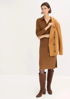 Hemdblusenkleid aus Punto di Roma