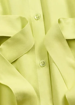 Hemdblusenkleid aus Viskose