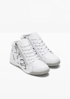 High-Top-Sneaker mit Reißverschluss