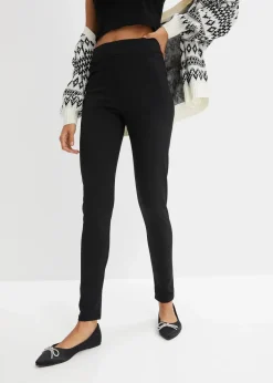 Highwaist Thermo-Leggings mit breitem Bequembund