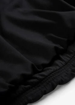 Hoodie aus leicht glänzendem Viskose-Mix