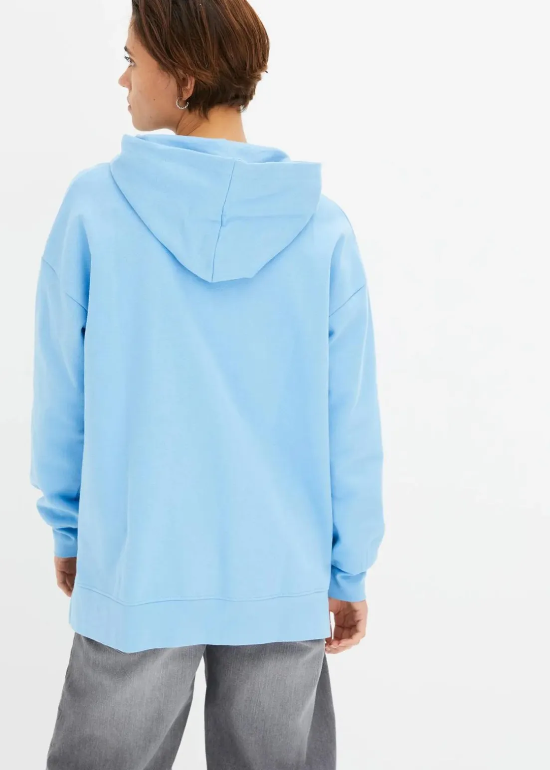 Hoodie aus reiner Baumwolle