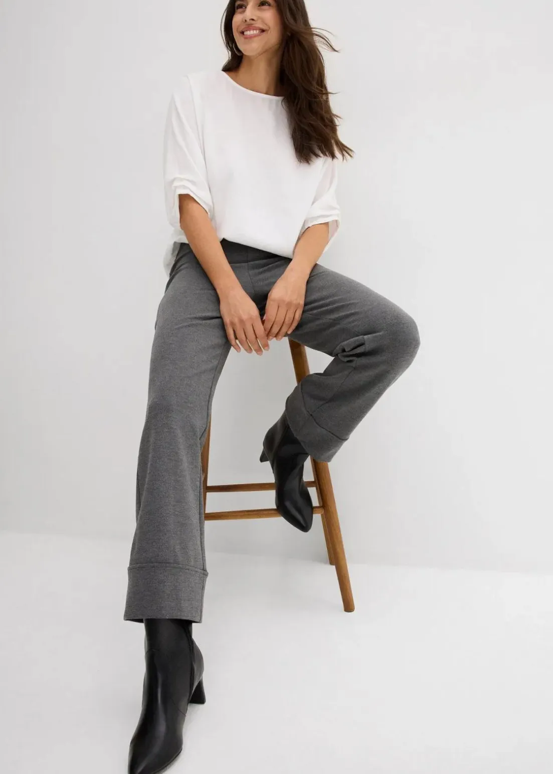 Hose aus Viskose-Mix