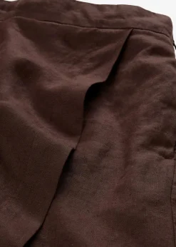 Hosenrock aus reinem Leinen