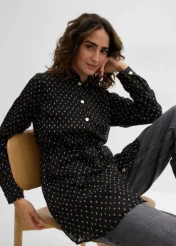 2-in-1 Bluse für die Schwangerschaft und danach aus Chiffon