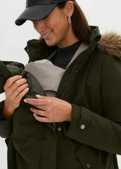 3-in-1 Funktions-Umstandsjacke und Tragejacke