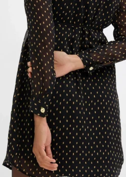 2-in-1 Umstands- und Stillkleid aus Chiffon