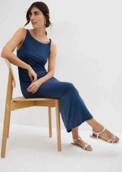 2-in-1 Umstands- und Stillkleid mit seitlichen Reißverschlüssen