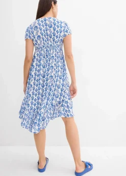 2-in-1 Umstands- und Stillkleid aus fließender Viskose