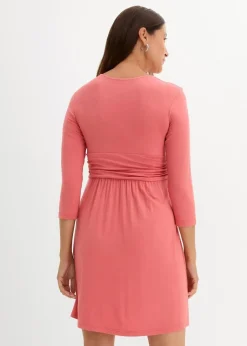 2-in-1 Umstands- und Stillkleid aus Viskose-Stretch