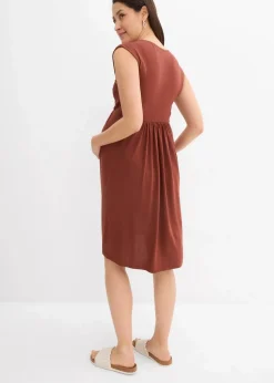 2-in-1 Umstands- und Stillkleid aus weicher Modalmischung
