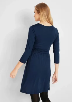 2-in-1 Umstands- und Stillkleid aus Viskose-Stretch