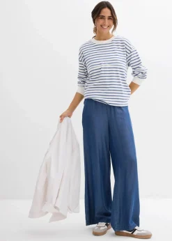 2-in-1 Umstands- und Stillshirt aus reiner Baumwolle