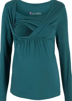 2-in-1 Umstands- und Stillshirt