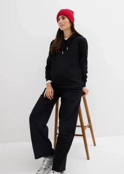 2-in-1 Umstands- und Stillsweatshirt aus reiner Bio-Baumwolle