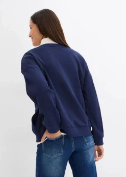 2-in-1 Umstands- und Still-Sweatshirt aus Bio-Baumwolle