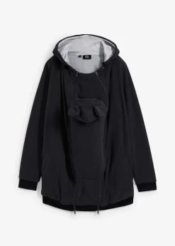 2-in-1 Umstands- und Tragejacke aus Fleece