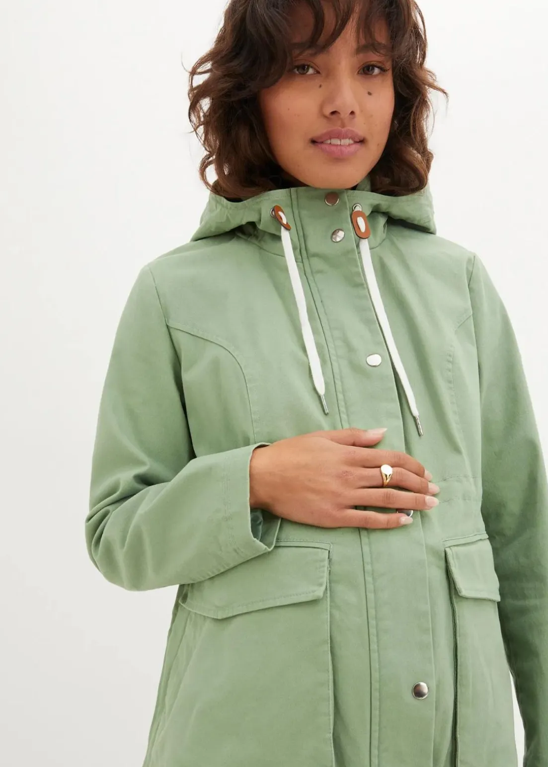 3-in-1 Umstandsjacke mit Trageeinsatz