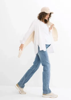 2-in-1 Umstandsjeans für die Schwangerschaft und danach, Straight