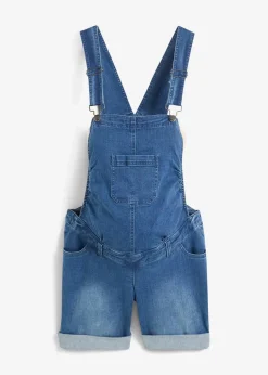 2-in-1 Umstands-Latzshorts und Bermuda-Latzshorts