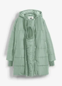 3-in-1 Umstandsmantel mit Trageeinsatz