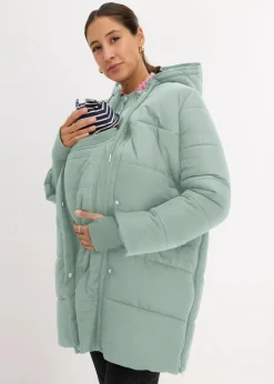 3-in-1 Umstandsmantel mit Trageeinsatz