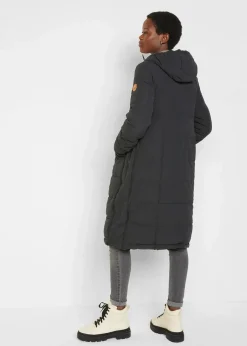 3-in-1 Umstandssteppmantel und Tragemantel mit recyceltem Polyester