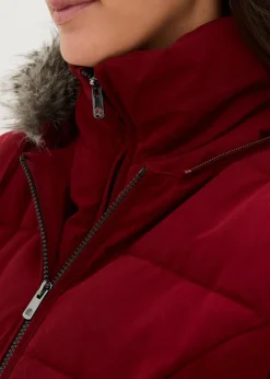 3-in-1 warm wattierte Umstands- und Tragejacke