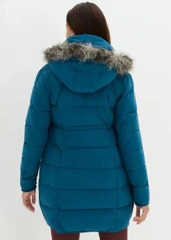 3-in-1 warm wattierte Umstands- und Tragejacke